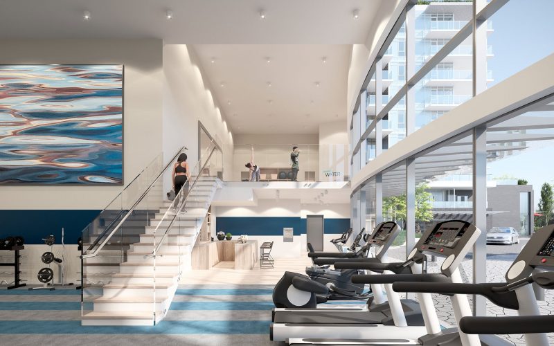 Wellness can be found in a two-level fitness centre, complete with yoga and meditation studio